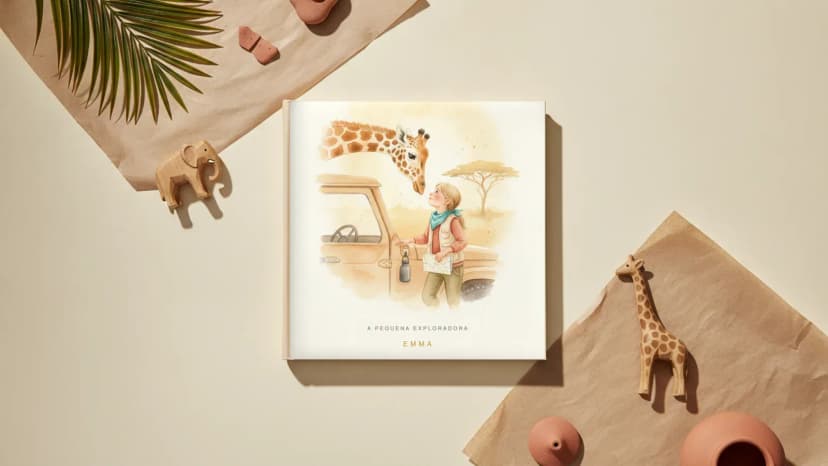 Um safári personalizado pela África: o presente de aventura para uma criança curiosa