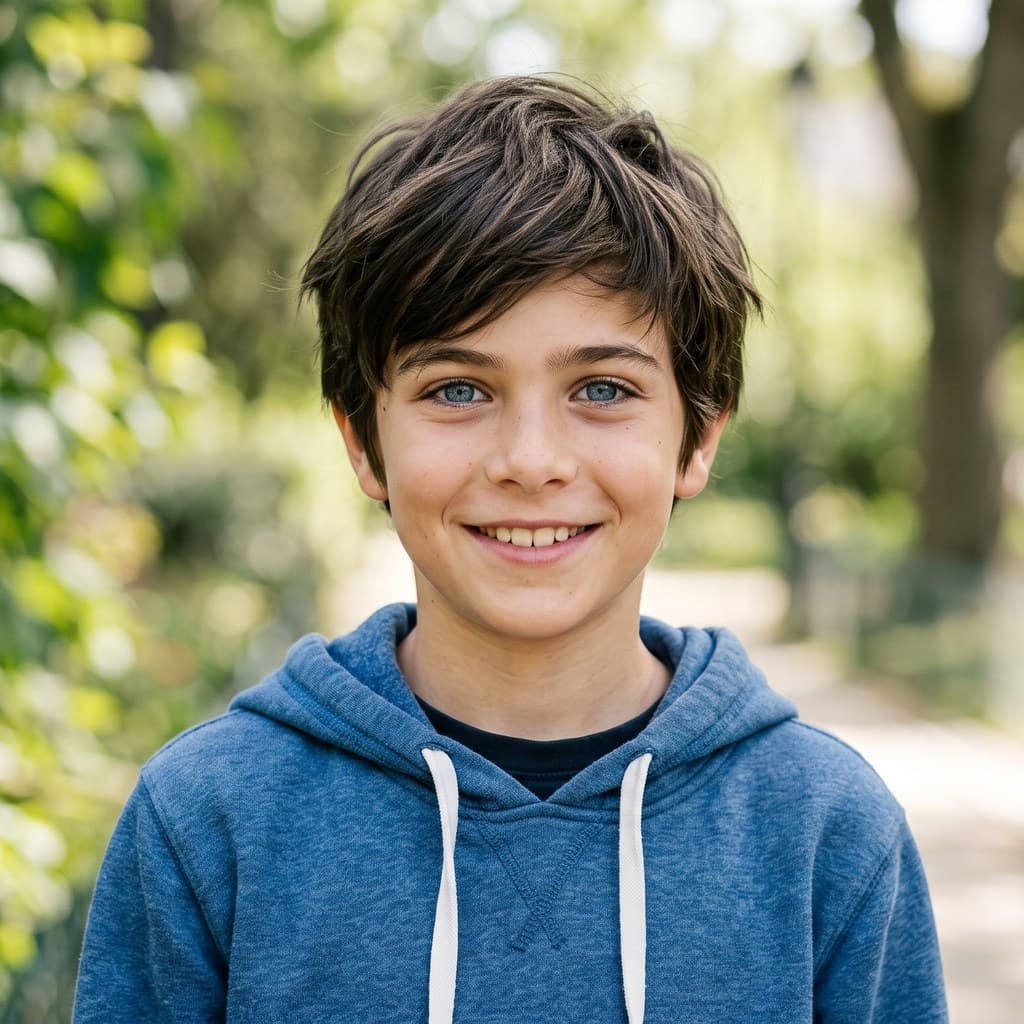 Photo of Leo, shared by his parents