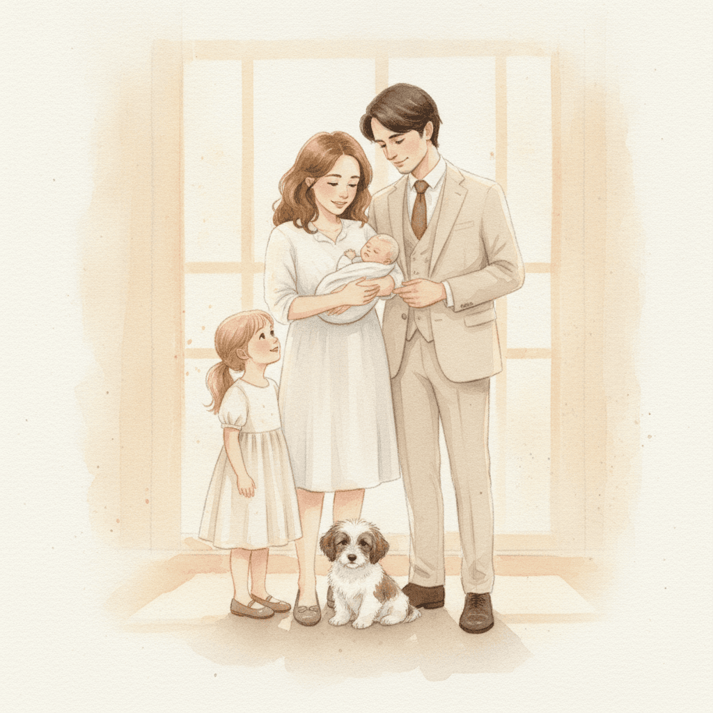 Page 48 of Luna's book: her parents' message of love