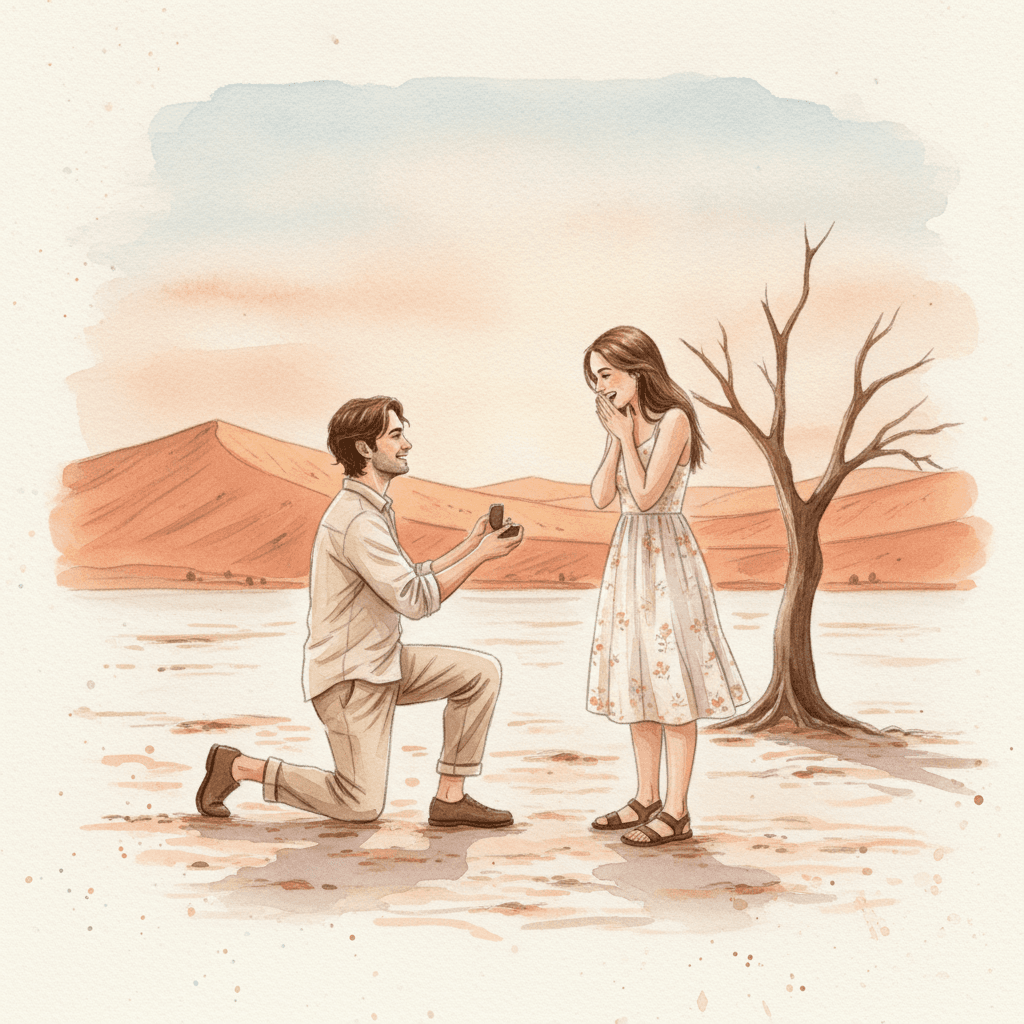 Página 36 do livro de Juliana & Alfred : o pedido no deserto da Namíbia